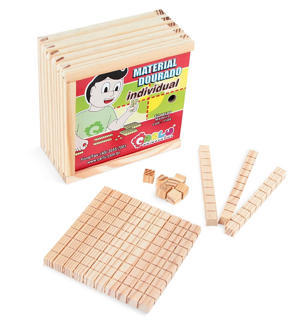 Kit Jogos Educativos Formando Palavras + Material Dourado